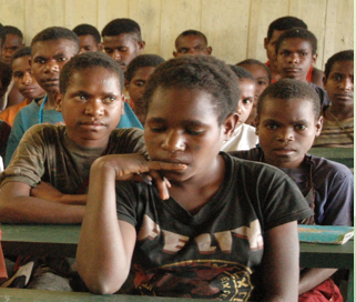 Pembelajaran berbasis komunitas di Papua